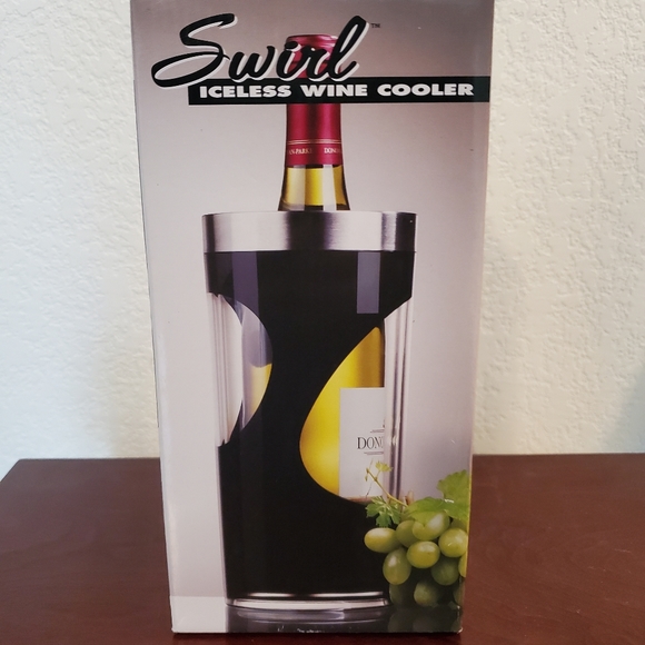 Prodyne Swirl Iceless Wine Cooler - Picture 1 of 6